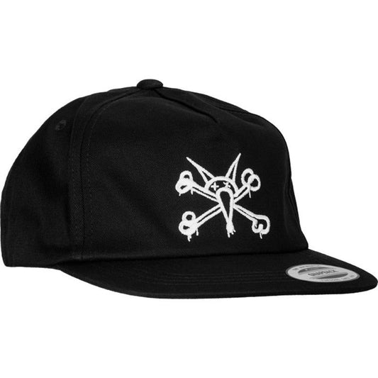 Powell Peralta Vato Rat Snap Back Cap - Black 5150 Skate Shop