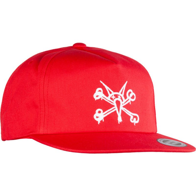 Powell Peralta Vato Rat Snapback Cap Red