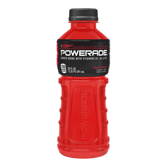 Powerade® Liquid Hydration Energy Drink, Fruit Punch, 20 oz - 5150 Skate Shop