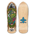 (Pre - Order) Santa Monica Airlines 9.875" x 31.375" JESSE MARTINEZ SNAKE Series 4 NATURAL Skateboard Deck
