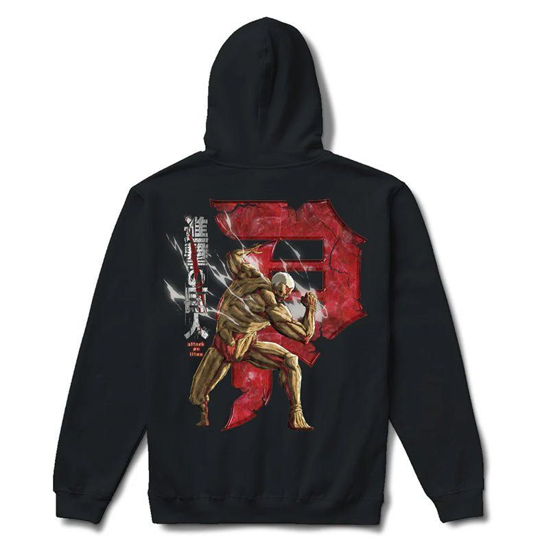 Primitive Attack On Titan ARMORED DIRTY P Hoodies 5150 Skate Shop