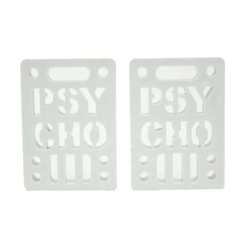 Psycho Soft 1/8" Skateboard Risers 2pk 5150 Skate Shop