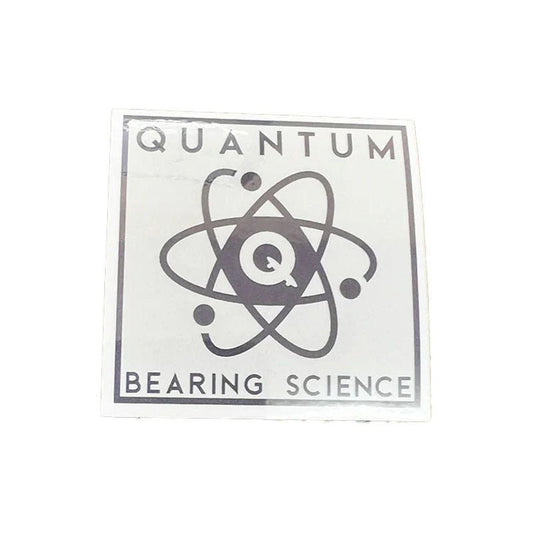 Quantum Bearing Science 2" Silver Sticker - 5150 Skate Shop