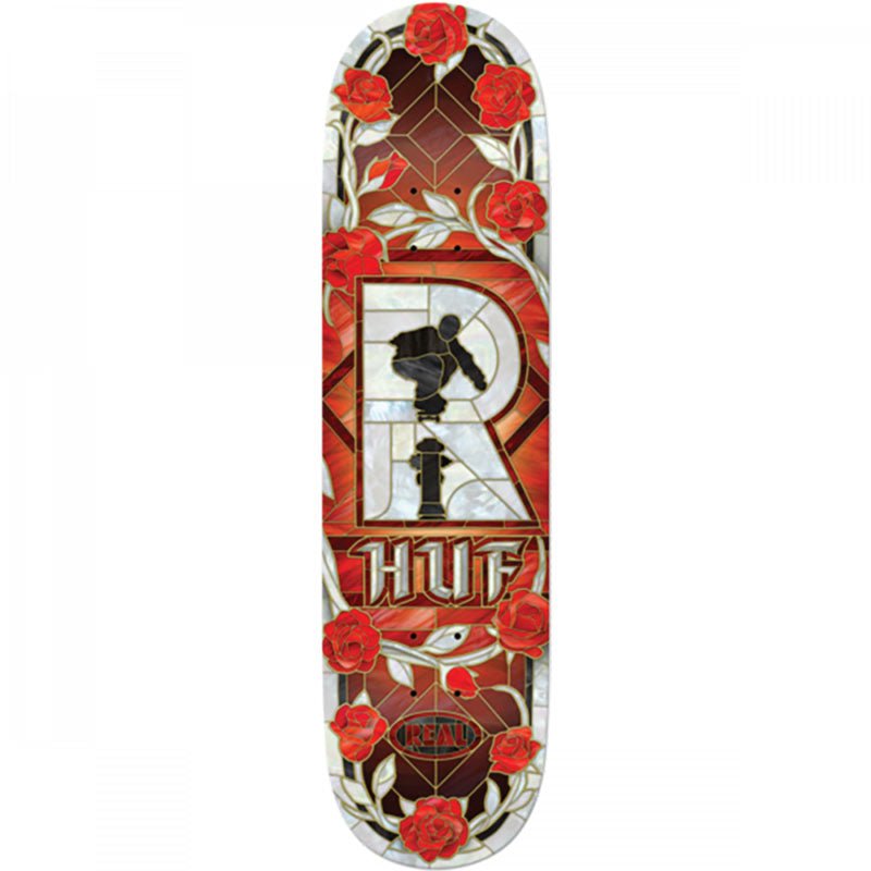 Real 8.38" x 32.25" HUF CATHEDRAL Skateboard Deck