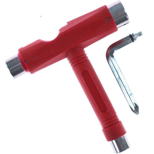 UNIT TOOL RED/CHROME Skateboard Tools