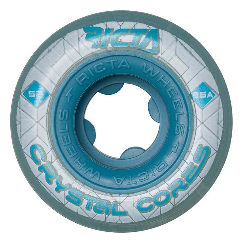 Ricta 52mm 95a Crystal Cores Skateboard Wheels 4pk