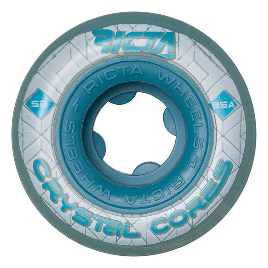Ricta 52mm 95a Crystal Cores Skateboard Wheels 4pk