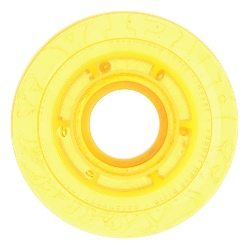 Ricta 56mm 78a Hi Vis Clouds Yellow Skateboard Wheels 4pk - 5150 Skate Shop