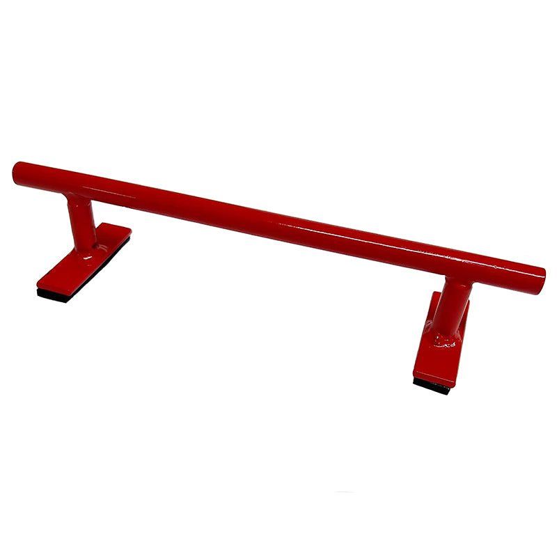 Rogers Rails 8" Powder Coated ROUND Red Fingerboard Rail 5150 Skate Shop