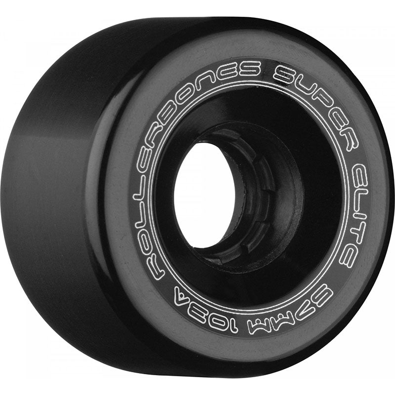 Rollerbones Art Elite Competition Wheels 57mm 103A Black 8pk-5150 Skate Shop