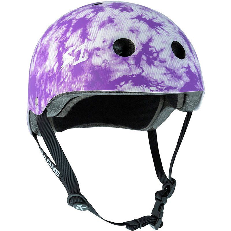 S1 Lifer Helmet - Purple Tie-Dye Matte 5150 Skate Shop
