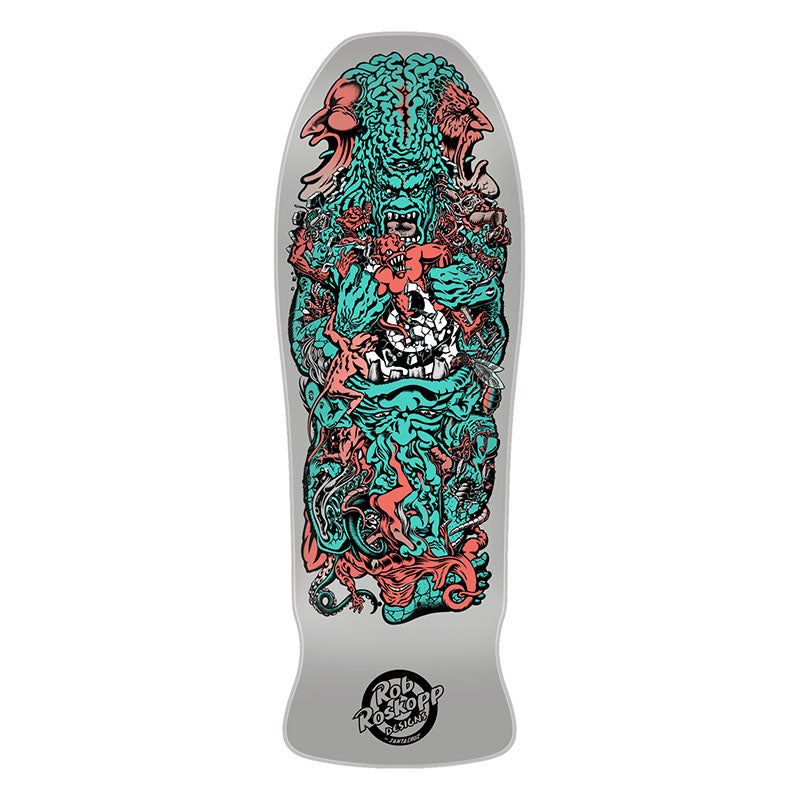Santa Cruz 10.22" Rob Roskopp Five Reissue Skateboard Deck (August 2026 Release) 5150 Skate Shop