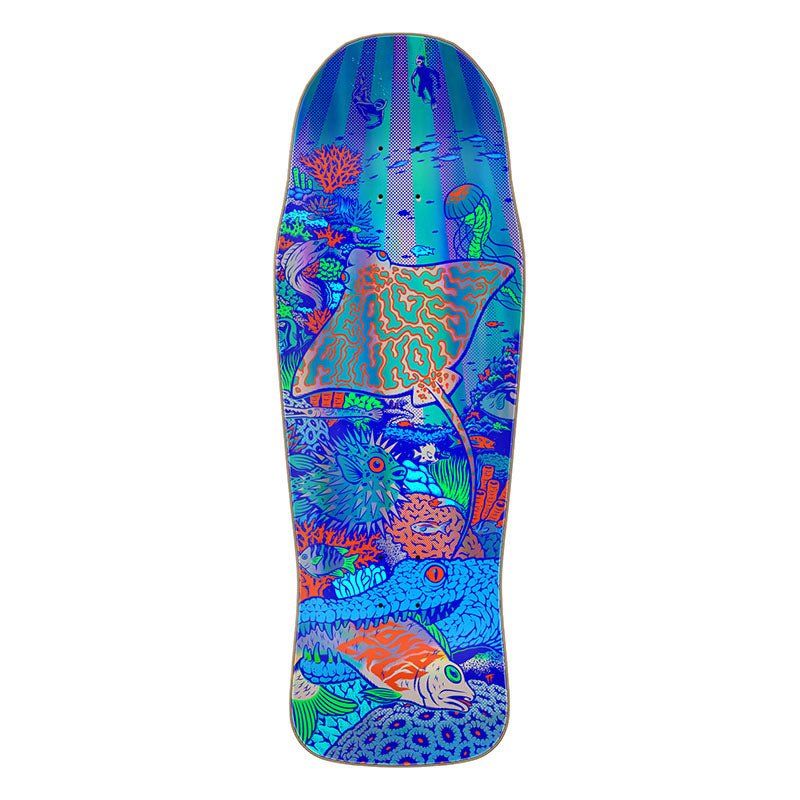 Santa Cruz 10.34" x 30.54" Winkowski Aquatic Pro Shaped Skateboard Deck 5150 Skate Shop