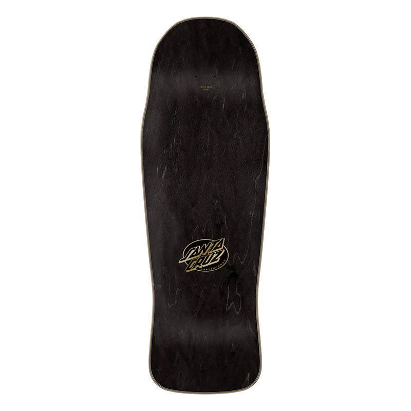 Santa Cruz 10.34" x 30.54" Winkowski Primeval Gold Shaped Skateboard Deck 5150 Skate Shop