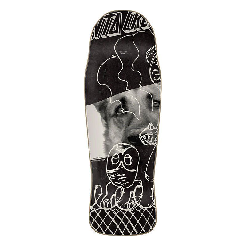 Santa Cruz 10.34" x  30.54" Winkowski Tribute Pro Shaped Skateboard Deck 5150 Skate Shop