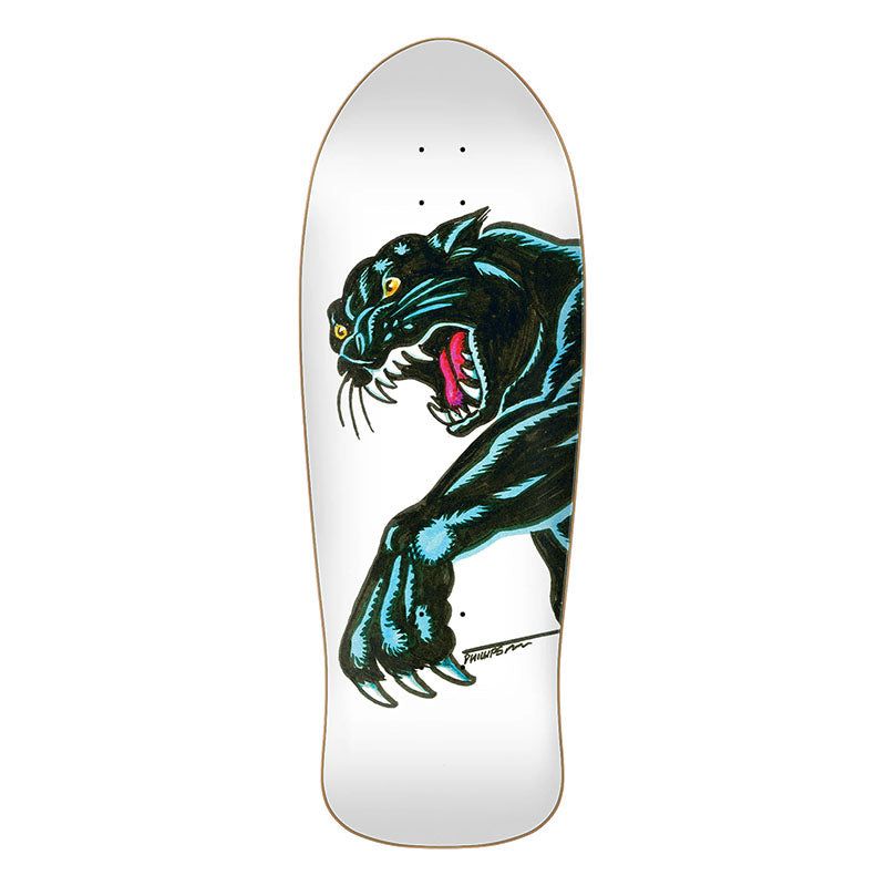 Santa Cruz 10.54" Natas Kaupas Sketch Panther Reissue Skateboard Deck (August 2026 Release) 5150 Skate Shop