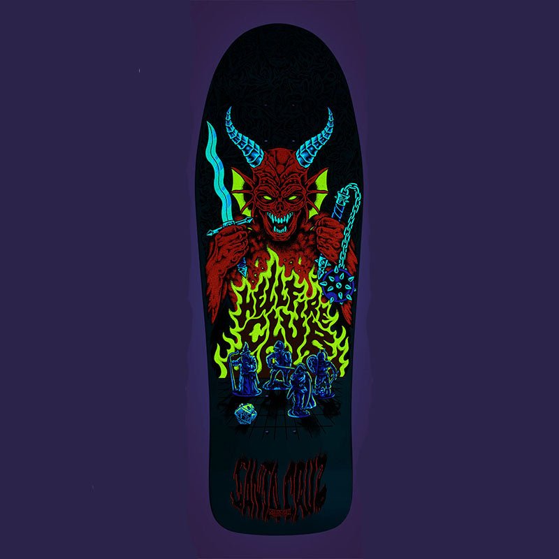 Santa Cruz 10.07" x 31.275" Stranger Things Knox Hellfire Pit Skateboard Deck (Coming Soon)