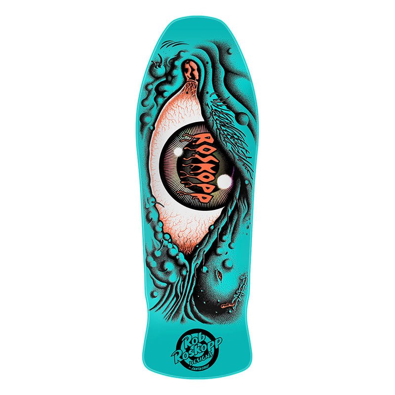 Santa Cruz 10.12" x 30.24" Roskopp Eye Reissue Skateboard Deck (On The Way)