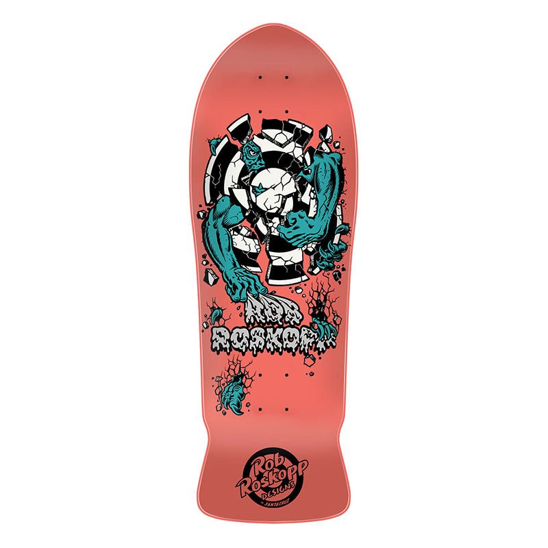 Santa Cruz 10.17" x 30.41" Roskopp Three Reissue Skateboard Decks - 5150 Skate Shop