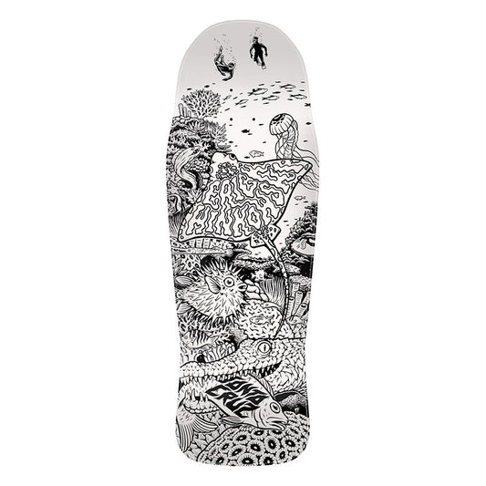 Santa Cruz 10.34" x 30.54" Winkowski Aquatic My Colorway Shaped Skateboard Deck - 5150 Skate Shop