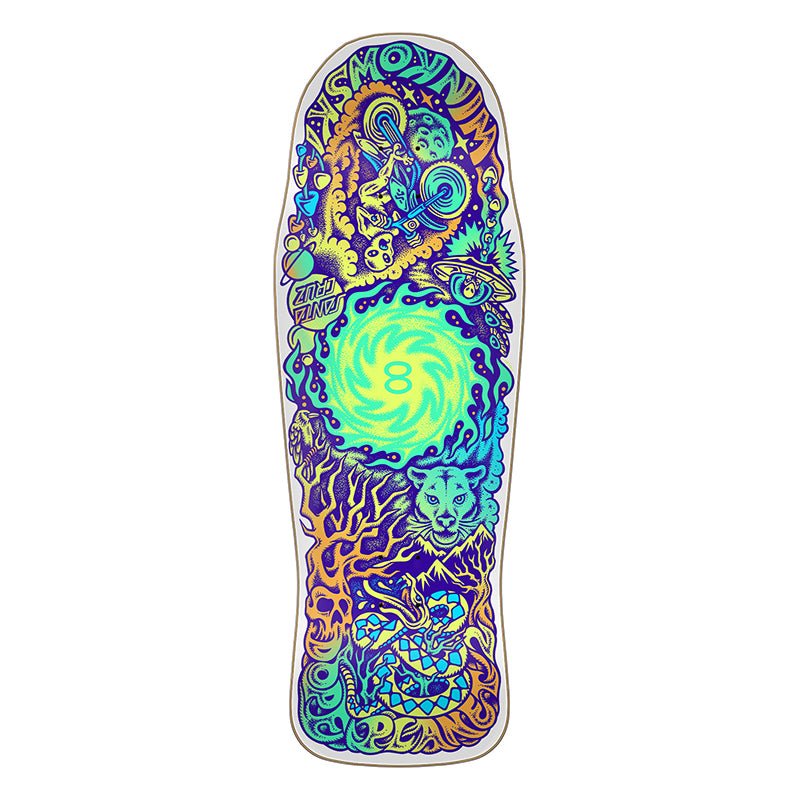 Santa Cruz 10.34" x 30.54" Winkowski Dope Planet Two VX Deck Skateboard Deck (ON THE WAY)-5150 Skate Shop