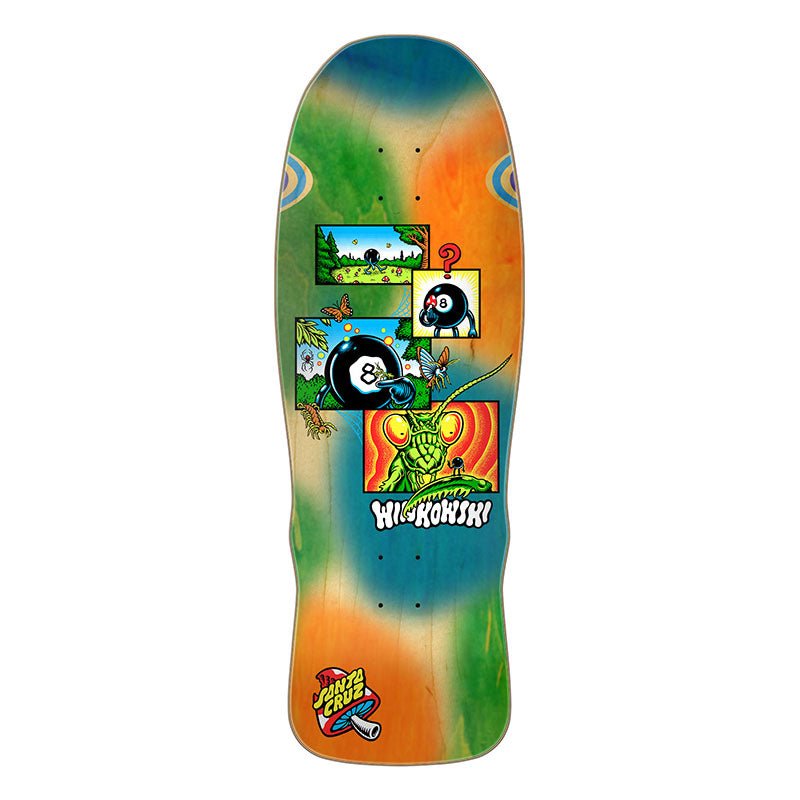 Santa Cruz 10.35" x 30.54" Winkowski 8Ballr Comic Shaped Skateboard Deck - 5150 Skate Shop