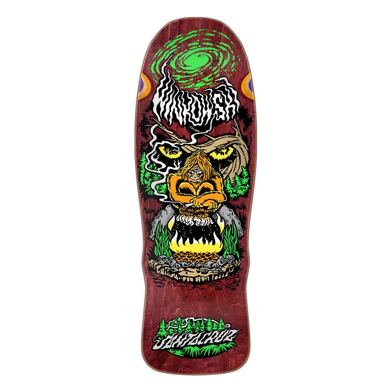Santa Cruz 10.35" x 30.54" Winkowski Bigfoot Shaped Skateboard Deck (On The Way)