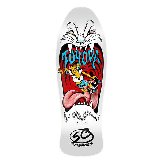 Santa Cruz 10.35" x 31.19" Toyoda Reissue Skateboard Deck-5150 Skate Shop