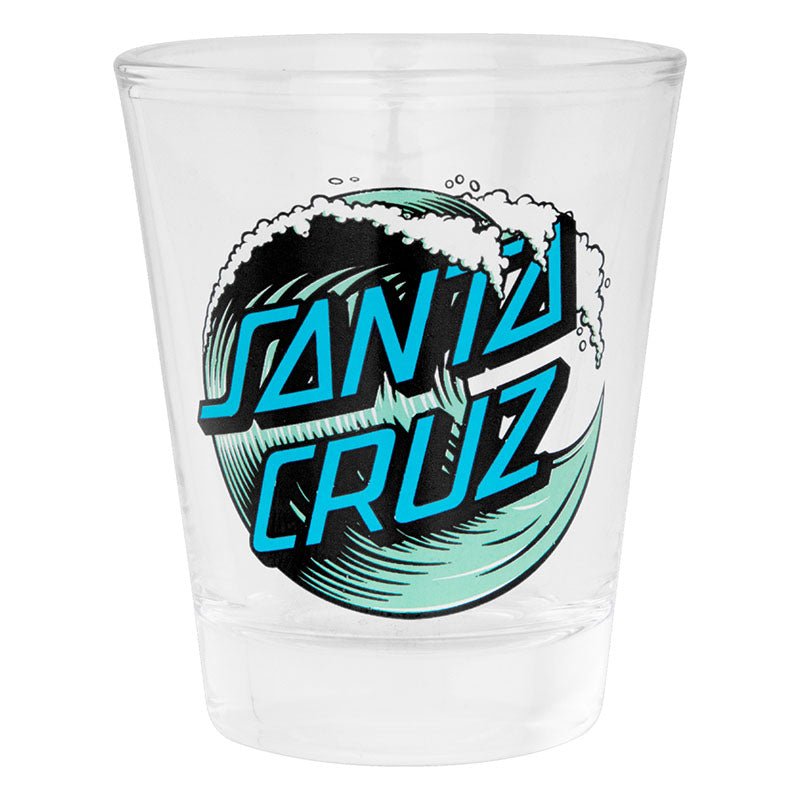 Santa Cruz 2oz Wave Dot Shot Glass
