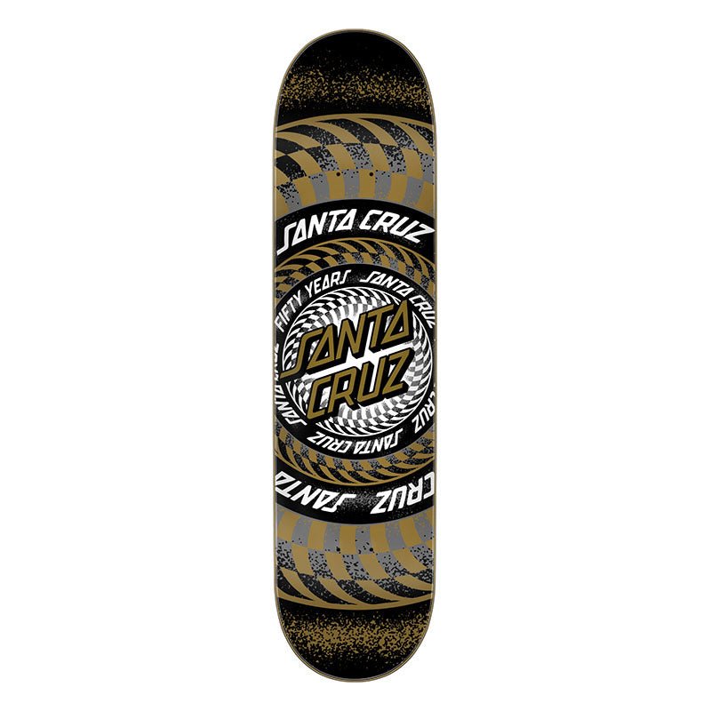 Santa Cruz 7.75" x 31.4" Infinite Ringed Dot 7 Ply Birch Skateboard Decks - 5150 Skate Shop