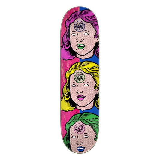 Santa Cruz 8.0" x 30.50" Possessed Head FeelBase Skateboard Deck 5150 Skate Shop