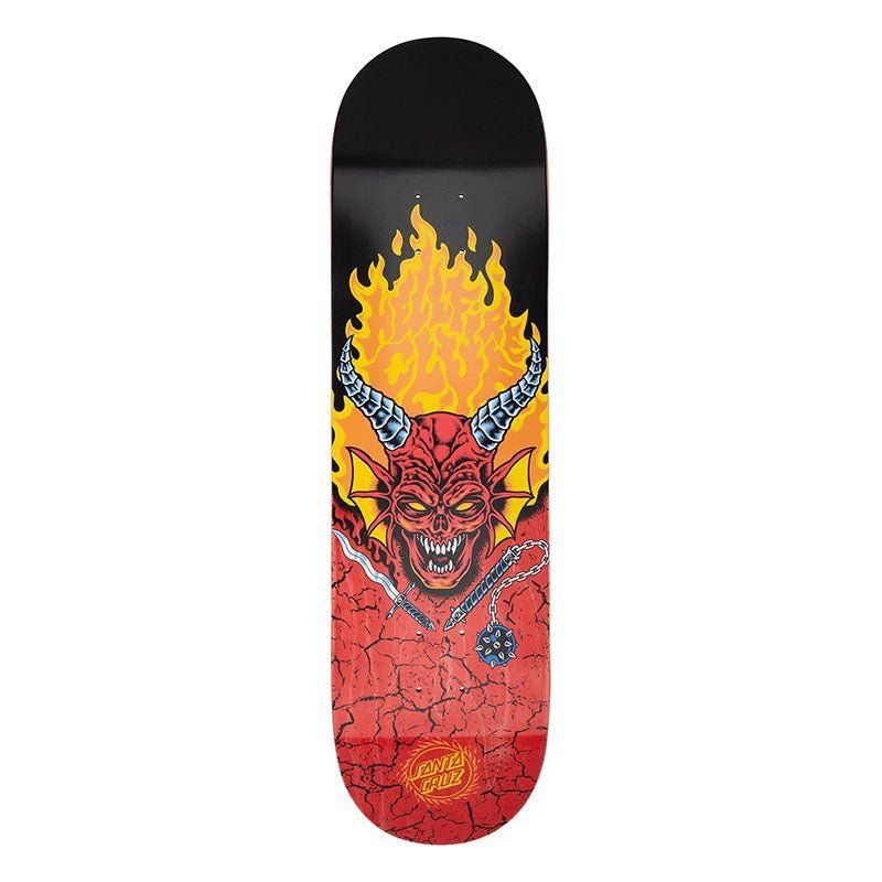 Santa Cruz 8.25" x 31.8" Stranger Things Hellfire Club Skateboard Deck 5150 Skate Shop