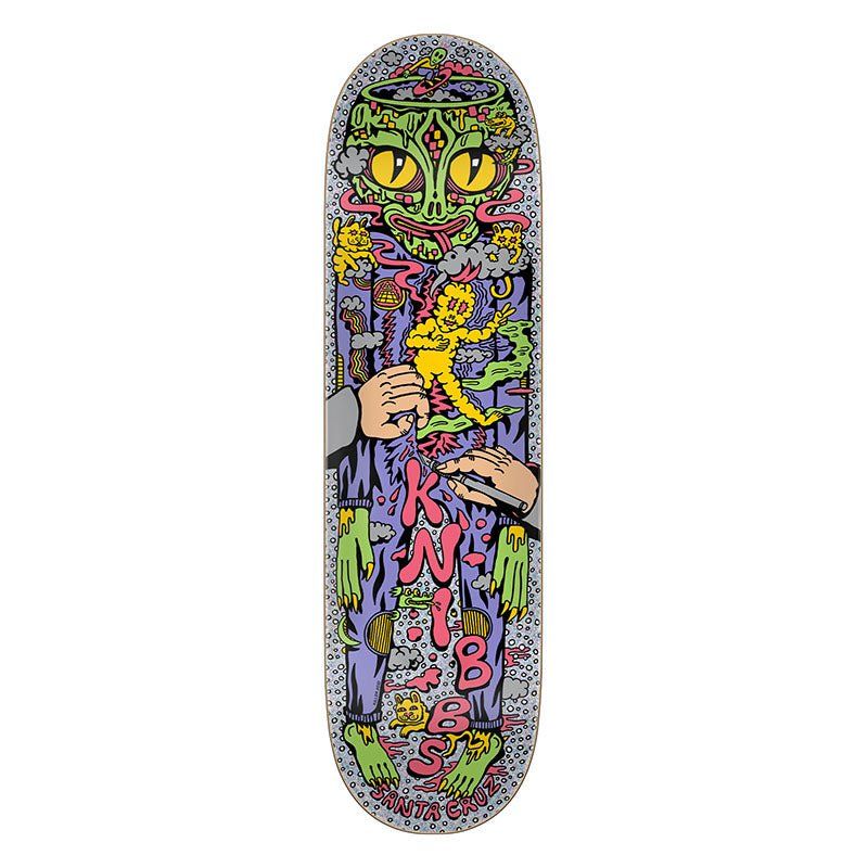 Santa Cruz 8.50" x 31.60" Knibbs Reptilian Pro Skateboard Deck 5150 Skate Shop