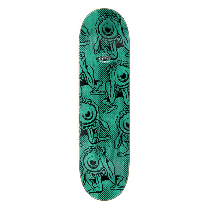 Santa Cruz 8.00" x 30.50" Eyegore Prismatic FeelBase Skateboard Deck