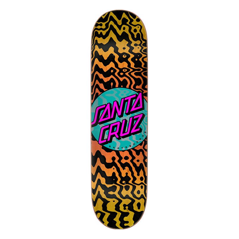 Santa Cruz 8.125" x 31.7" Zebra Marble Dot 7 Ply Birch Skateboard Decks - 5150 Skate Shop