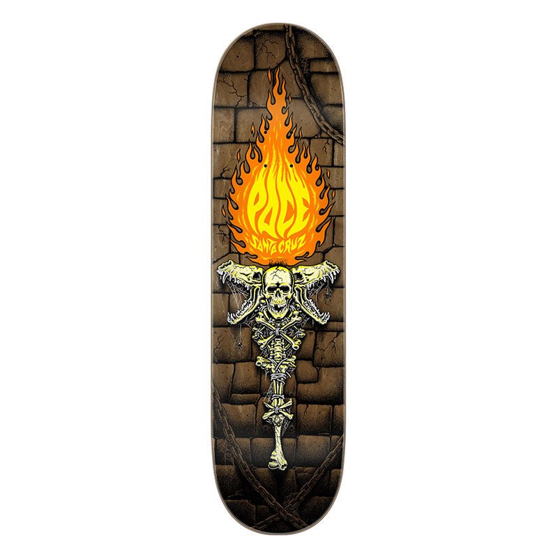 Santa Cruz 8.25" x 31.80" Pace Torch Pro Skateboard Deck - 5150 Skate Shop