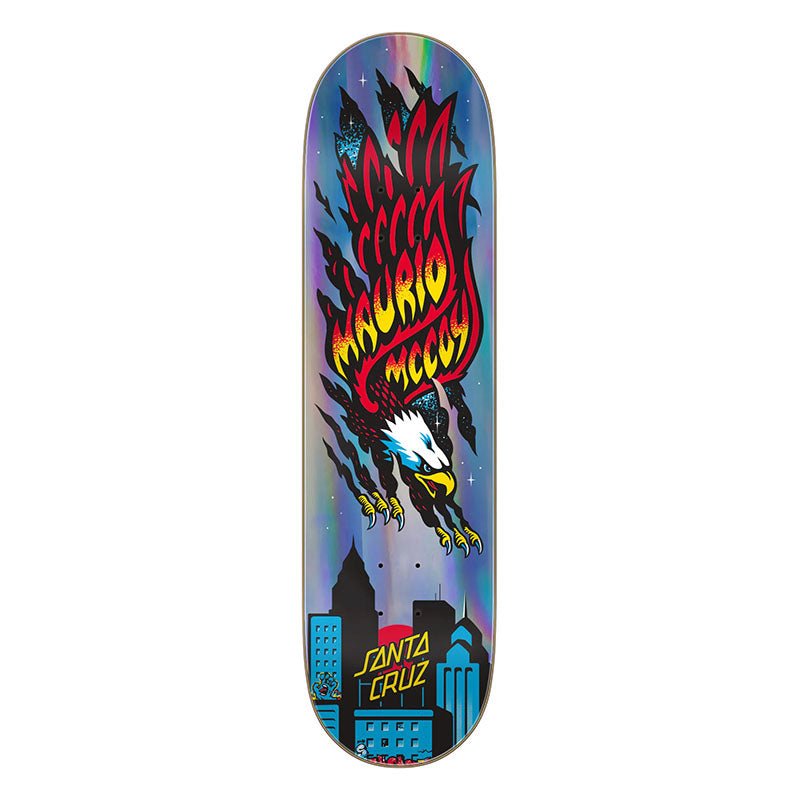 Santa Cruz 8.25" x 31.83" McCoy Ripping Eagle VX Twin Skateboard Deck (On The Way)