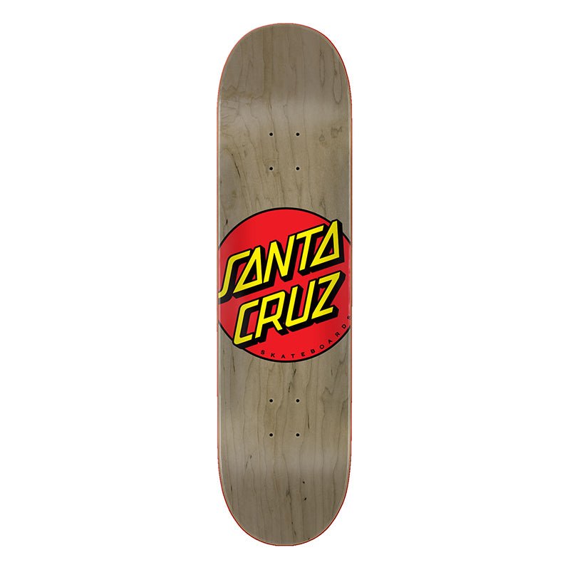 Santa Cruz 8.375" x 31.83" Classic Dot Skateboard Deck