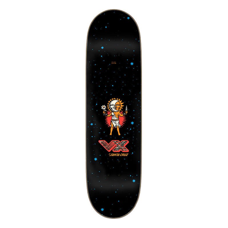 Santa Cruz 8.5" x 32.2" Wooten Crest VX Deck Skateboard Deck - 5150 Skate Shop