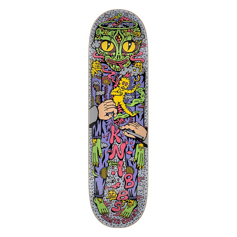 Santa Cruz 8.50" x 31.60" Knibbs Reptilian Pro Skateboard Deck