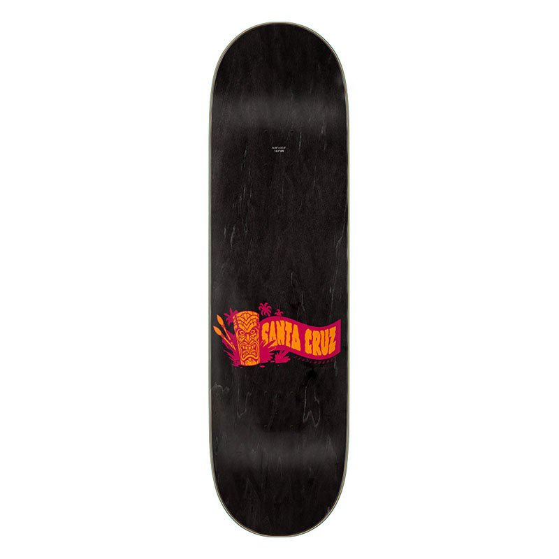 Santa Cruz 8.50" x 31.60" Roskopp Tiki Mug Pro Skateboard Deck - 5150 Skate Shop