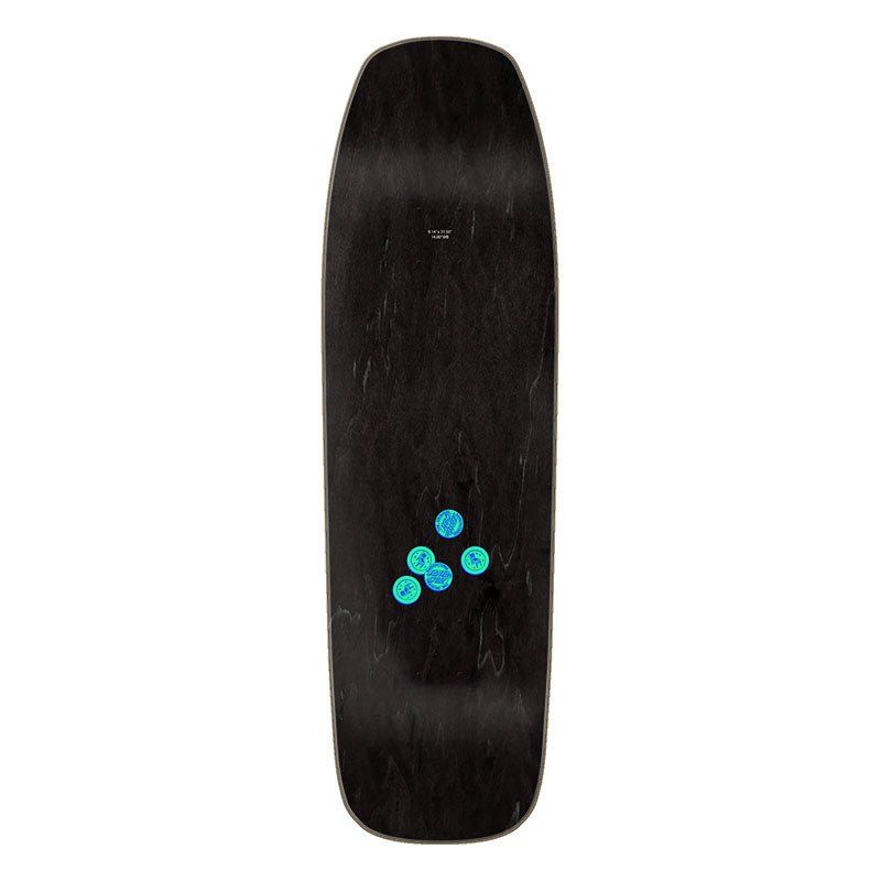 Santa Cruz 9.14" x 31.50" Delfino Pinball Pro Shaped Skateboard Deck 5150 Skate Shop