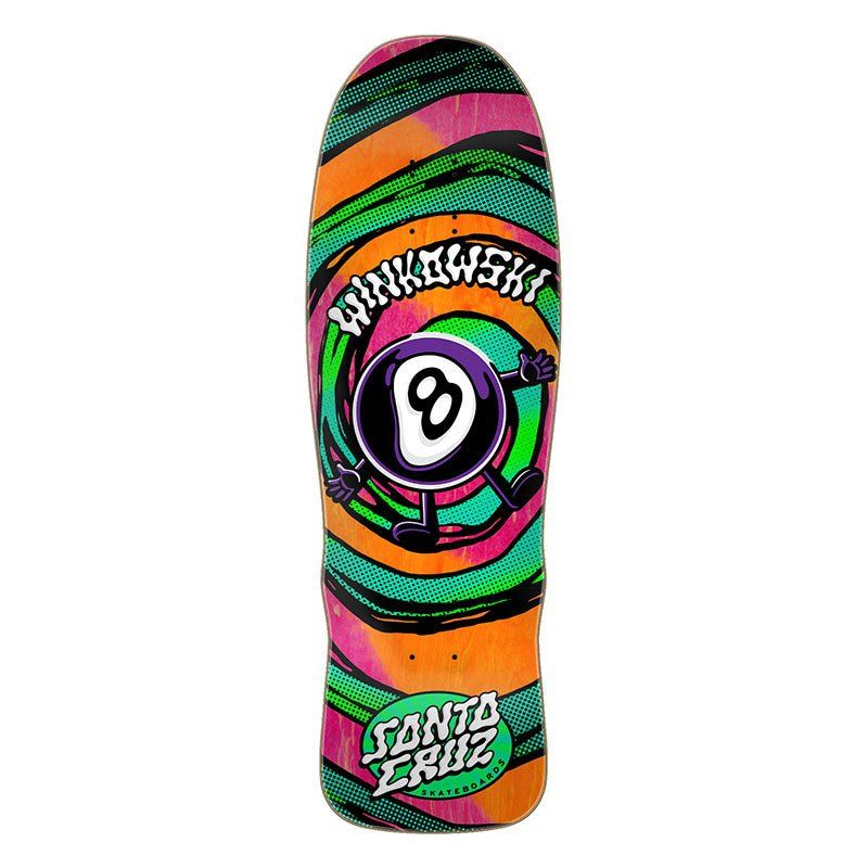 Santa Cruz 9.5" x 30.05" Winkowski Vertigo Medium Pro Skateboard Decks 5150 Skate Shop