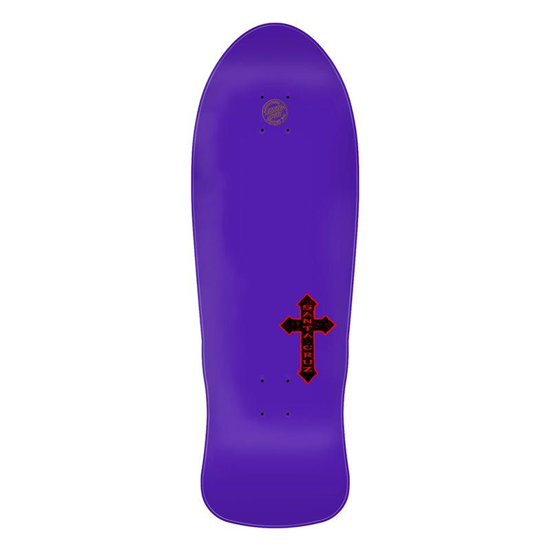 Santa Cruz 9.85" x 30" OBrien Purgatory Reissue Skateboard Deck 5150 Skate Shop
