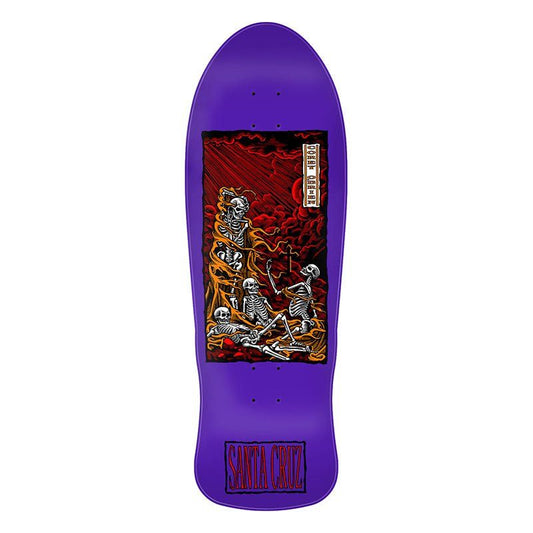 Santa Cruz 9.85" x 30" OBrien Purgatory Reissue Skateboard Deck 5150 Skate Shop