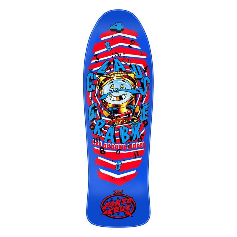 Santa Cruz 9.89" x 30.94" Grabke All Around Reissue Skateboard Deck 5150 Skate Shop