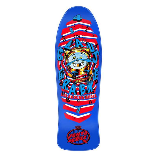 Santa Cruz 9.89" x 30.94" Grabke All Around Reissue Skateboard Deck 5150 Skate Shop