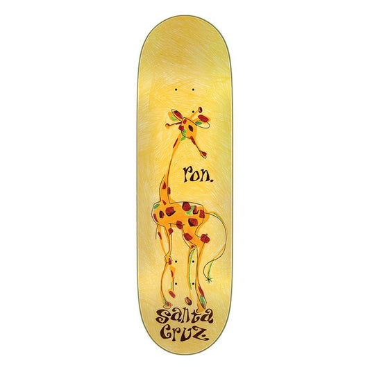 Santa Cruz 9.00" x 32.15" Whaley 30 Year Giraffe VX Everslick Skateboard Deck - 5150 Skate Shop