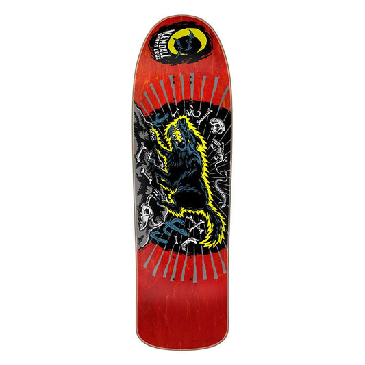 Santa Cruz 9.28" x 31.45" Kendall Wolf Reissue Skateboard Deck - 5150 Skate Shop