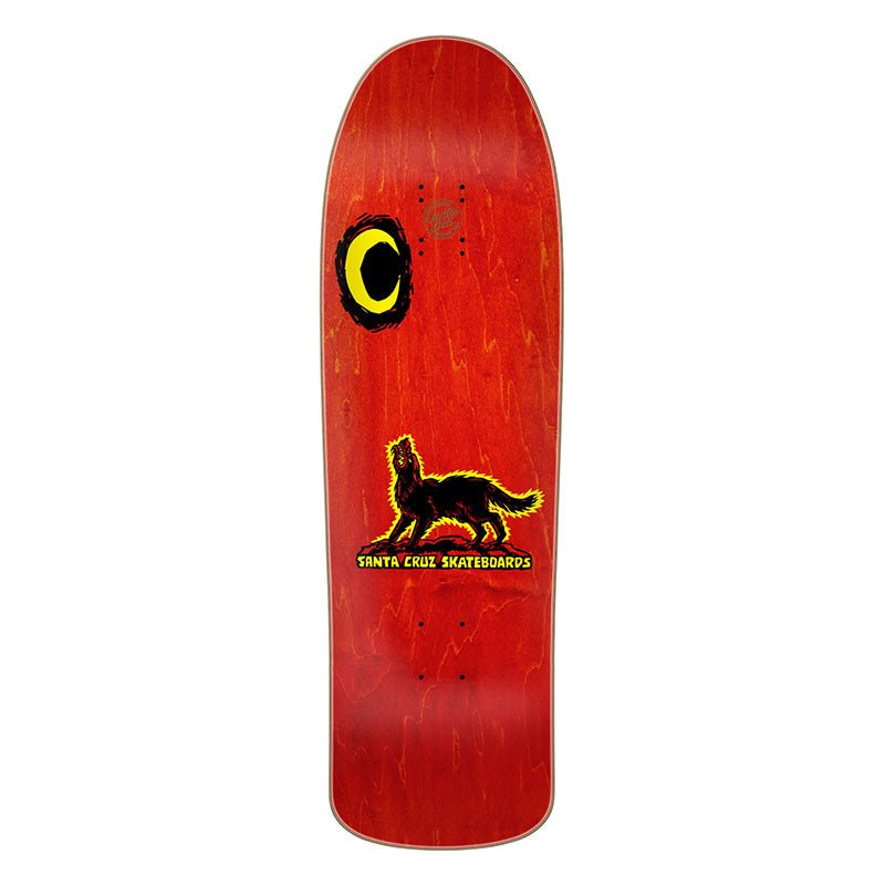 Santa Cruz 9.28" x 31.45" Kendall Wolf Reissue Skateboard Deck - 5150 Skate Shop